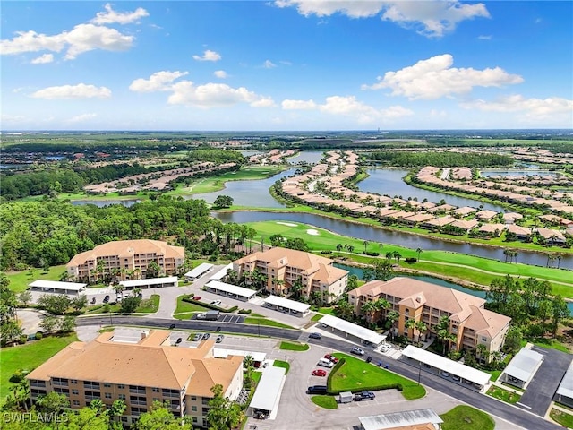 10720 Palazzo Way Unit 405, Fort Myers, FL 33913 - aerial view of residential area with a nearby body of water and a local golf course