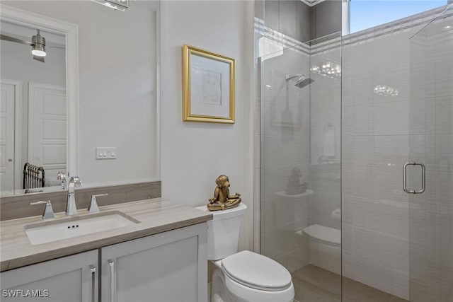 3159 Heather Glen Ct, Naples, FL 34114 - bathroom with vanity and a stall shower