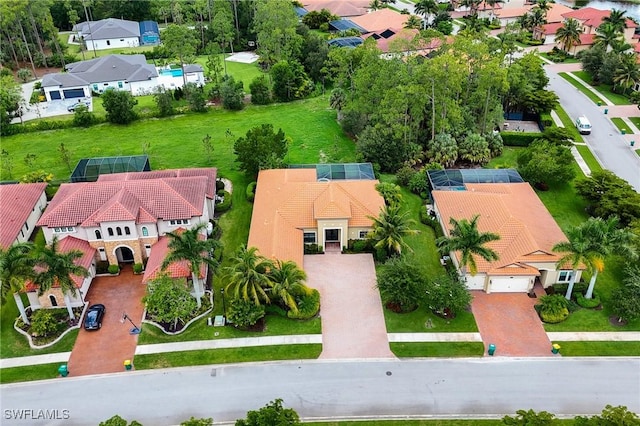 1387 Mockingbird Dr, Naples, FL 34120 - aerial perspective of suburban area