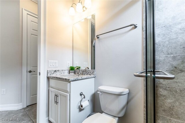 1387 Mockingbird Dr, Naples, FL 34120 - bathroom with vanity and tile patterned flooring