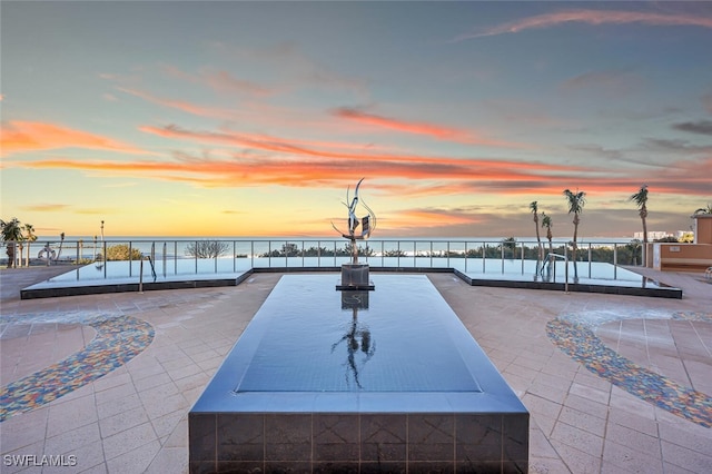 940 Cape Marco Dr Unit 1603, Marco Island, FL 34145 - view of pool with a water view and a patio