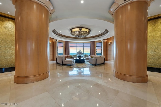 940 Cape Marco Dr Unit 1603, Marco Island, FL 34145 - lobby with recessed lighting