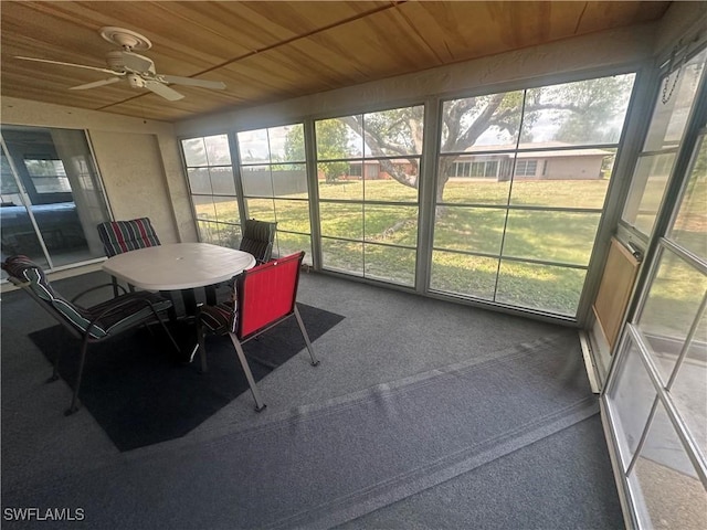 2119 Pellam Blvd, Port Charlotte, FL 33948 - sunroom / solarium with ceiling fan