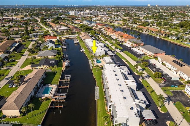 4549 SE 5th Pl Unit 109, Cape Coral, FL 33904 - view of property location with a nearby body of water and nearby suburban area