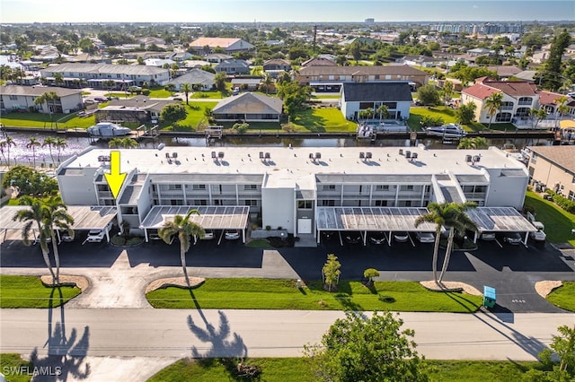 4549 SE 5th Pl Unit 109, Cape Coral, FL 33904 - aerial view of residential area with a nearby body of water