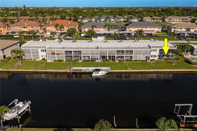 4549 SE 5th Pl Unit 109, Cape Coral, FL 33904 - view of property location featuring nearby suburban area and a nearby body of water