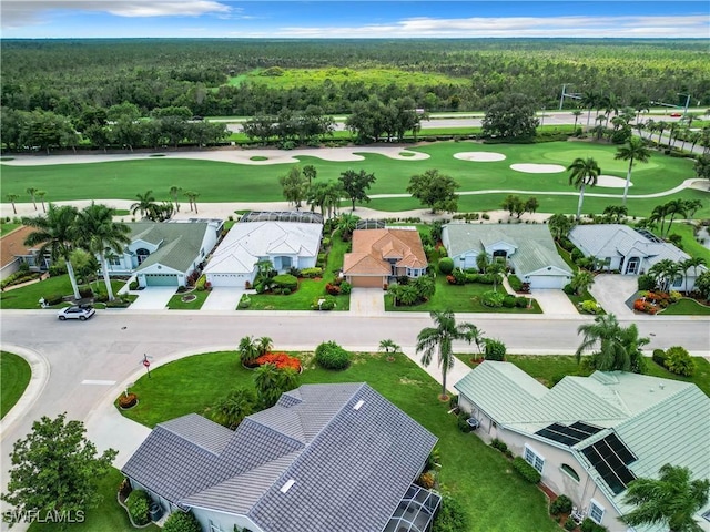 1670 Palo Duro Blvd, North Fort Myers, FL 33917 - aerial view of residential area with a forest and a golf course