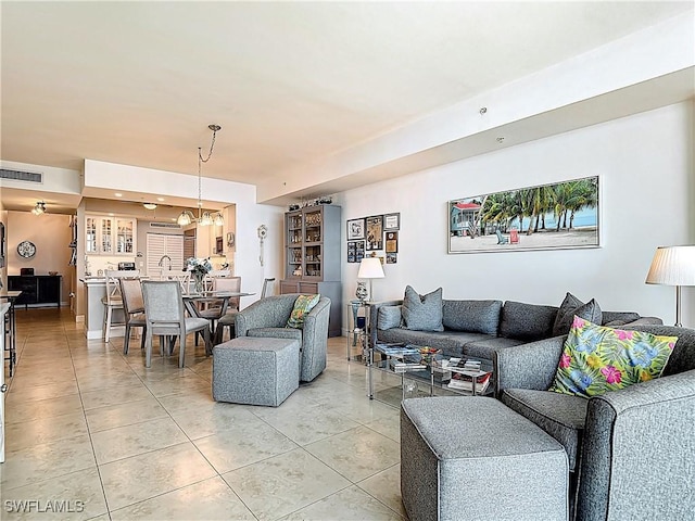 3000 Oasis Grand Blvd Unit 1203, Fort Myers, FL 33916 - living area featuring light tile patterned floors