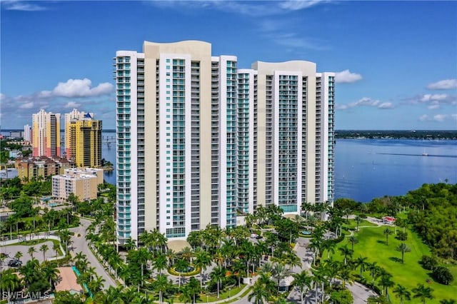 3000 Oasis Grand Blvd Unit 1203, Fort Myers, FL 33916 - view of building exterior featuring a water view