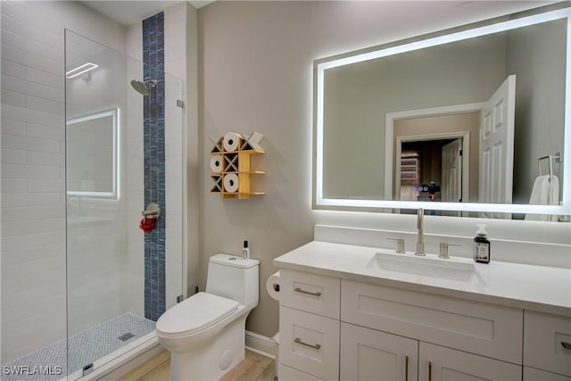 28601 Firenze Way Unit 102, Bonita Springs, FL 34135 - full bath featuring vanity and a tile shower