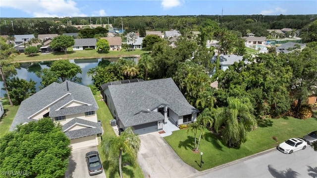17971 Bermuda Dunes Dr, Fort Myers, FL 33967 - aerial perspective of suburban area featuring a large body of water