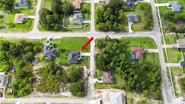 1803 Venice Ave N, Lehigh Acres, FL 33971 - aerial view of property's location with nearby suburban area