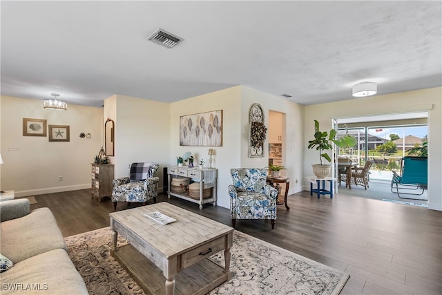 4622 SW 10th Ave, Cape Coral, FL 33914 - living room with wood finished floors and baseboards