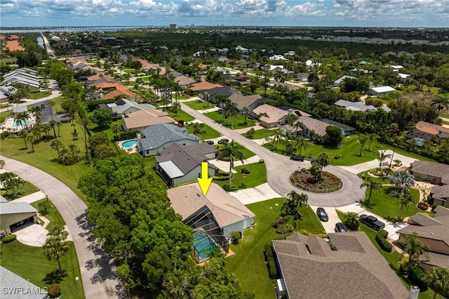 view of property location featuring nearby suburban area