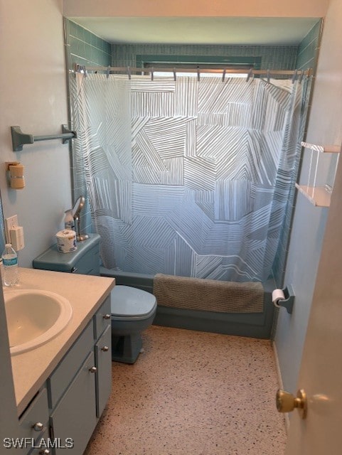 4425 N Atlantic Cir, North Fort Myers, FL 33903 - bathroom featuring vanity and speckled floor