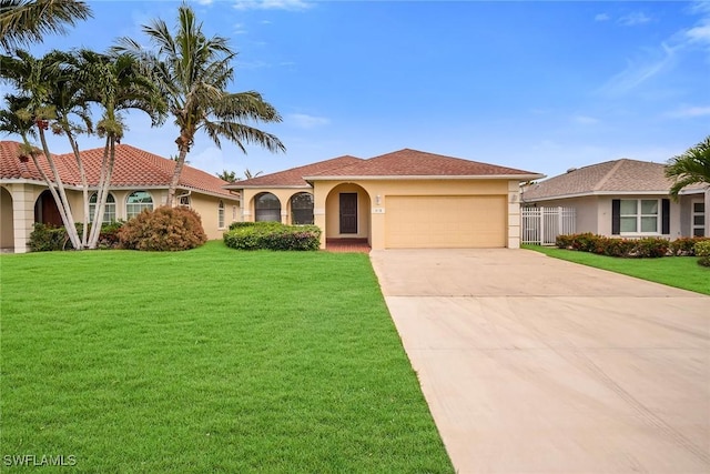 519 99th Ave N, Naples, FL 34108 - view of front of house featuring stucco siding, a garage, and concrete driveway