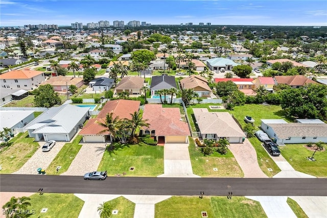 519 99th Ave N, Naples, FL 34108 - aerial view of residential area featuring skyline