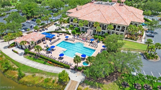 20029 Saraceno Dr, Estero, FL 33928 - view of subject property featuring a pool