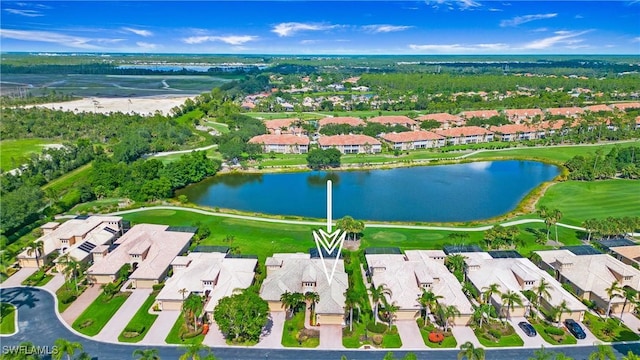 20029 Saraceno Dr, Estero, FL 33928 - view of property location featuring nearby suburban area, a large body of water, and a local golf course