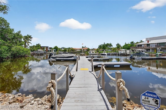 1666 Osprey Ave Unit 106, Naples, FL 34102 - dock with a water view