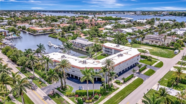 1666 Osprey Ave Unit 106, Naples, FL 34102 - bird's eye view of a nearby body of water