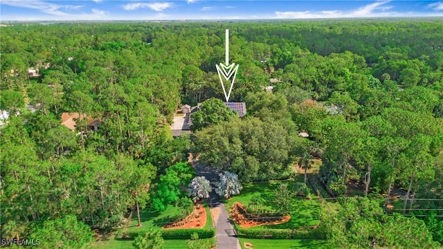 5961 Sea Grass Ln, Naples, FL 34116 - drone / aerial view of a heavily wooded area