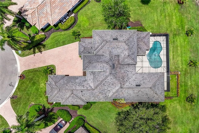 9691 Monteverdi Way, Fort Myers, FL 33912 - drone / aerial view of a pool