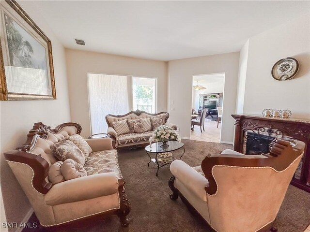 2041 24th Ave NE, Naples, FL 34120 - view of carpeted living area