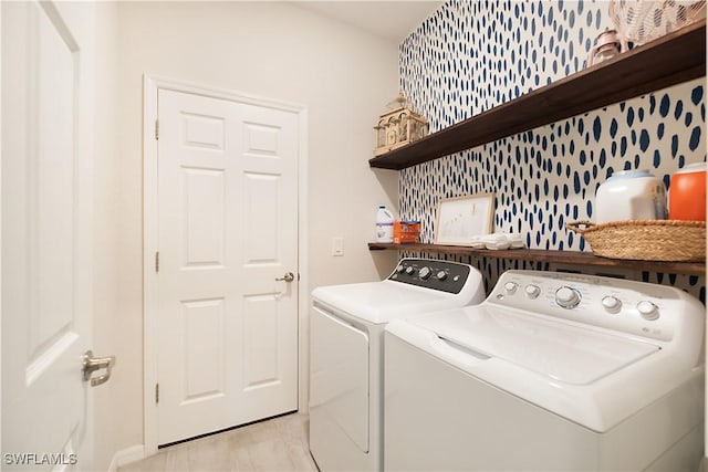 2042 Tamarron Ln, Naples, FL 34120 - washroom with independent washer and dryer