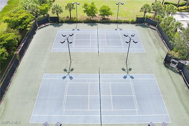 2042 Tamarron Ln, Naples, FL 34120 - view of tennis court