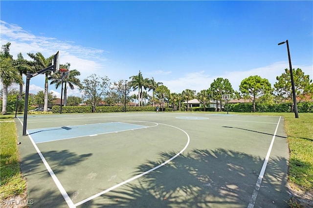 2042 Tamarron Ln, Naples, FL 34120 - view of basketball court featuring community basketball court