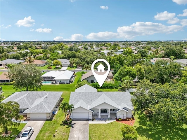 13671 Willow Bridge Dr, North Fort Myers, FL 33903 - aerial view of residential area