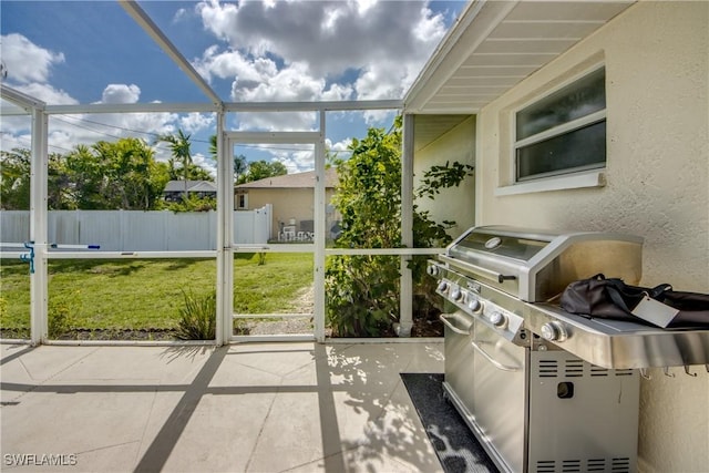 917 SW 23rd St, Cape Coral, FL 33991 - view of sunroom