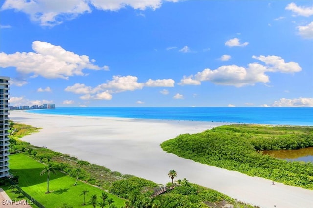 380 Seaview Ct Unit 1505, Marco Island, FL 34145 - water view featuring nearby beach