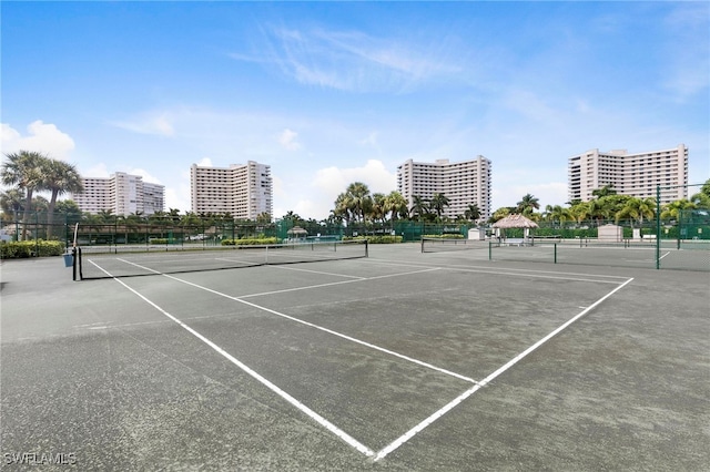380 Seaview Ct Unit 1505, Marco Island, FL 34145 - view of tennis court