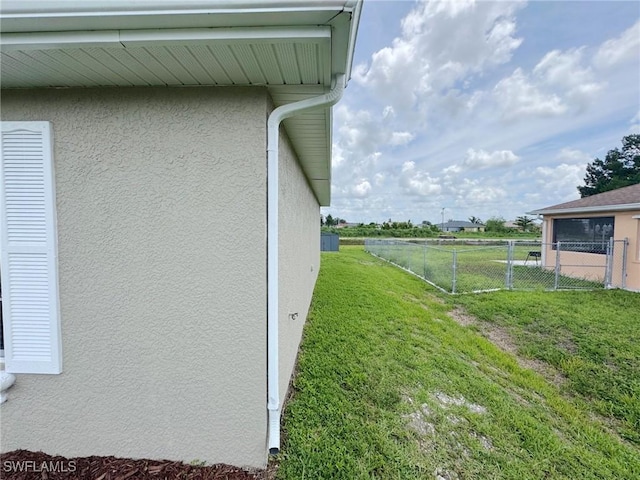 4916 7th St W, Lehigh Acres, FL 33971 - view of yard