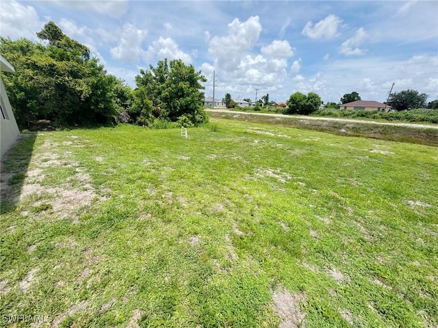 4916 7th St W, Lehigh Acres, FL 33971 - view of yard