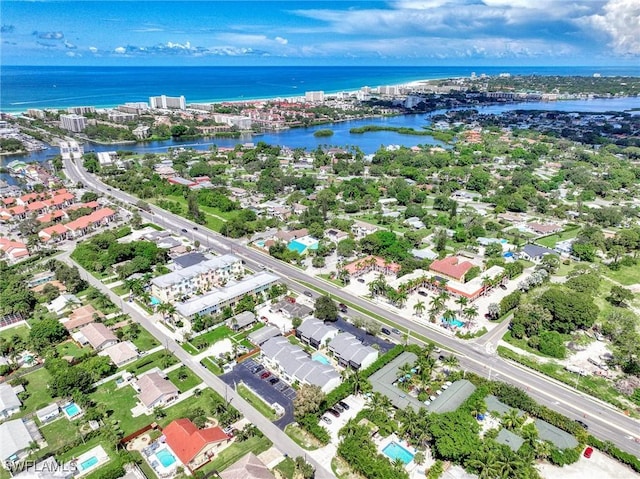 1752 Stickney Point Rd Unit 102, Sarasota, FL 34231 - drone / aerial view of a large body of water