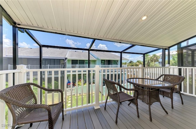 1752 Stickney Point Rd Unit 102, Sarasota, FL 34231 - view of sunroom