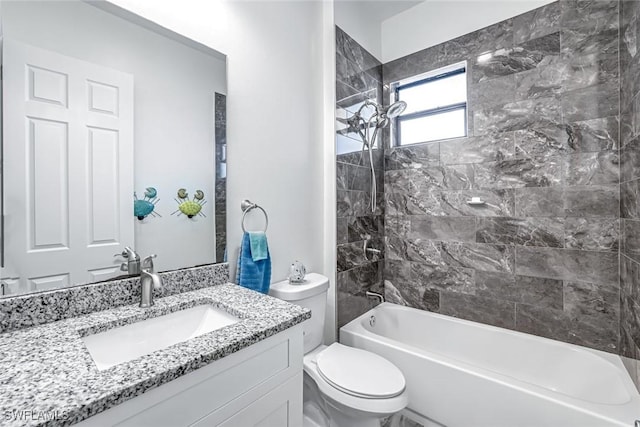 3980 Full Moon Ct, Naples, FL 34112 - bathroom featuring vanity and shower / washtub combination
