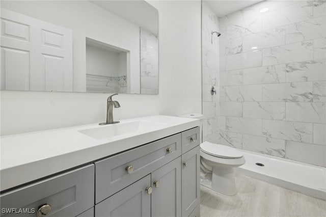 1836 Jacinto Ave, Lehigh Acres, FL 33972 - bathroom with vanity and a tile shower
