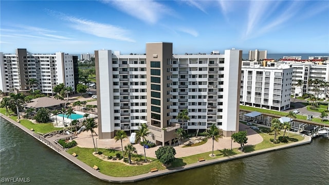 4265 Bay Beach Ln Unit 226, Fort Myers Beach, FL 33931 - view of apartment building / complex with a water view