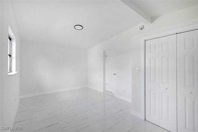 2118 Aldridge Ave, Fort Myers, FL 33907 - unfurnished room with marble look tiles and baseboards