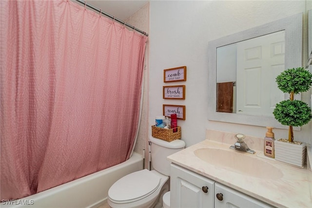 3430 35th Ave NE, Naples, FL 34120 - bathroom featuring vanity and shower / bathtub combination with curtain