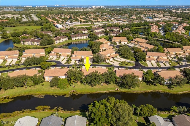 15041 Lakeside View Dr Unit 2104, Fort Myers, FL 33919 - aerial view of property's location with nearby suburban area