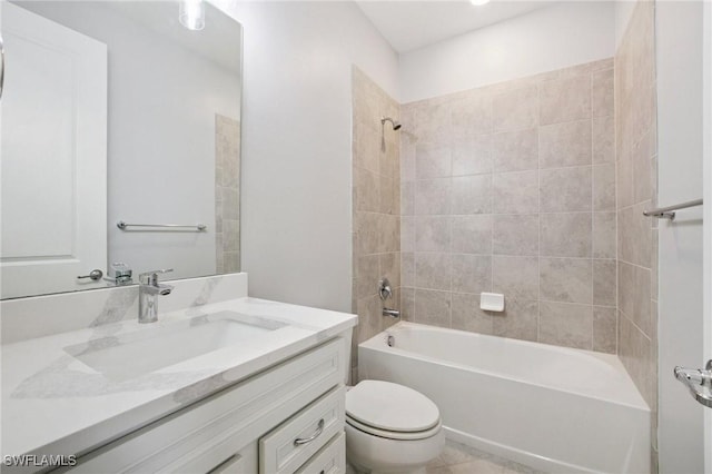 17215 Hadlow Pl, Fort Myers, FL 33967 - bathroom featuring vanity and  shower combination