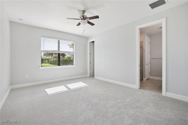 17215 Hadlow Pl, Fort Myers, FL 33967 - unfurnished bedroom with carpet and ceiling fan