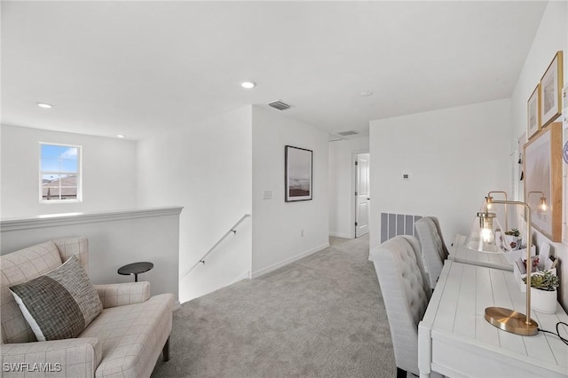 17251 Monte Isola Way N, Fort Myers, FL 33917 - office area featuring light carpet and recessed lighting