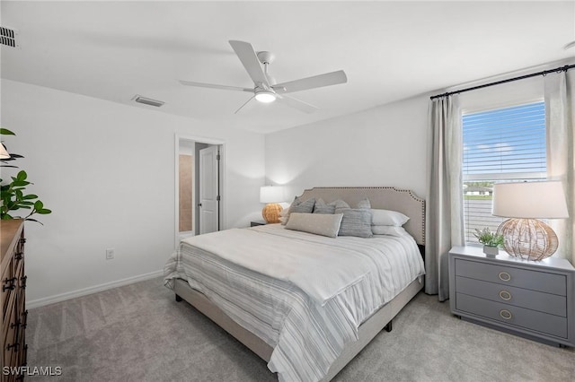 17251 Monte Isola Way N, Fort Myers, FL 33917 - bedroom featuring light colored carpet and ceiling fan