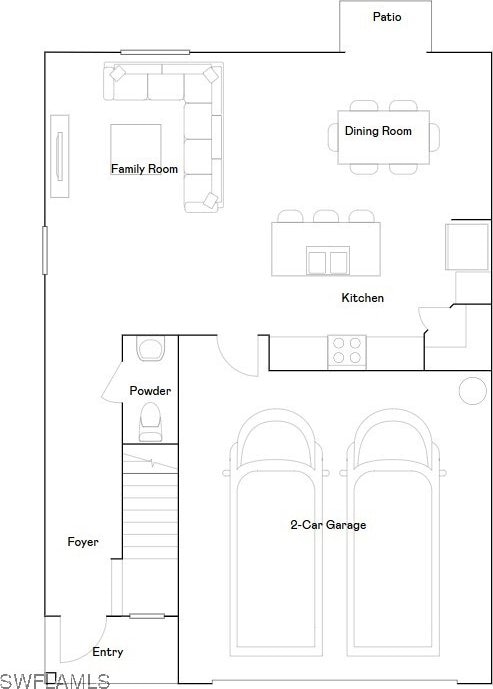 17251 Monte Isola Way N, Fort Myers, FL 33917 - view of home floor plan